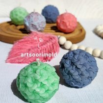 گوی گل پنج پر قطر 4 سانت