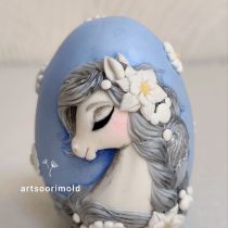 تخم مرغ با اسب نماد سال 7 سانتی