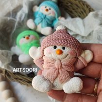 آدم برفی 7 سانتی پشت تخت