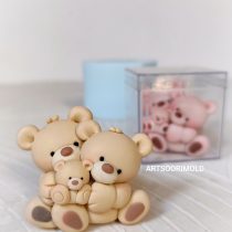 قالب سیلیکونی خانواده ی تدی