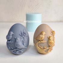 قالب سیلیکونی تخم مرغ طرح پرنده